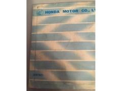 Libretto uso manutenzione Moto Honda CX500