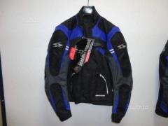 Spyke giacca moto nuova Mod Ghost Tg S Blu Nero