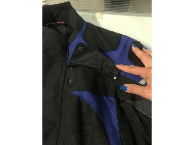 Spyke giacca moto nuova Mod Ghost Tg S Blu Nero - 6/10