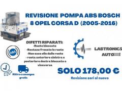 Riparazione pompa Abs Opel Corsa d (diffeti di frenata)
