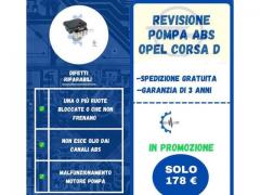 Riparazione pompa Abs Opel Corsa d (diffeti di frenata)