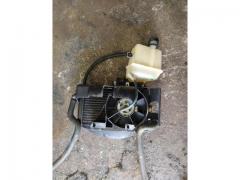 Portatarga parafango posteriore hexagon 125 180 4t