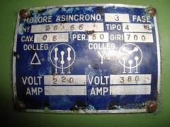 MOTORE ELETTRICO BIALBERO