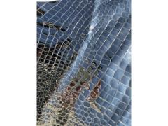 Scampoli pelle stampata Cocco nero  – GK1