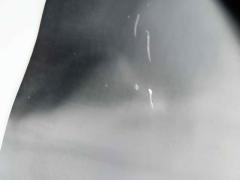 Pelle di vitello fiore nera segnata con matita