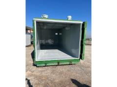 Container scarrabile per trucioli, legno, segatura o ceneri