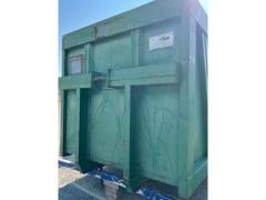 Container scarrabile per trucioli, legno, segatura o ceneri