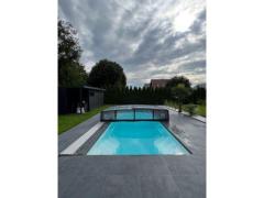 piscina in vetroresina 8,5x3,65x1,5 scale interne direttamente dal produttore