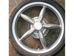 cerchio ruota posteriore scarabeo 50 freno a disco motore ditech