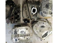 Testata completa piaggio liberty rst 125 150 motore leader