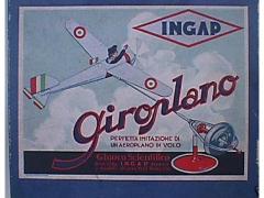 Ingap Giroplano in latta anno 1934