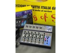 Mixer con bluetooth 7CH professionale