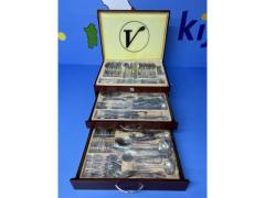 Set posate 128pz acciaio inox