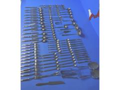 Set posate 128pz acciaio inox