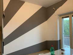 Lavoro di pittura