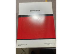 VTX1800C manuale officina x manutenzione moto Honda