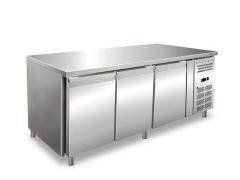 Tavolo refrigerato pasticceria ventilato 3 porte