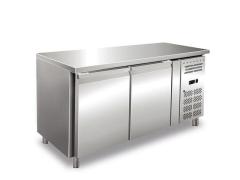 Tavolo refrigerato due ante ventilato