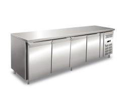Tavolo refrigerato quattro ante ventilato