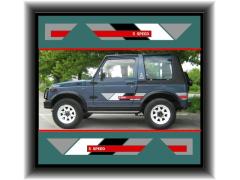 Adesivi fasce Fuoristrada SUZUKI SAMURAI SJ-413
