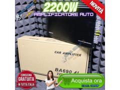 Amplificatore auto professionale