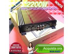 Amplificatore auto professionale