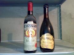 Bottiglie vino BAROLO (€ 100,00 a bottiglia) – Anno 1964