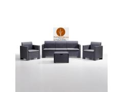 Set Firenze Divani Poltrone  Sedie e Tavoli Per Arredamento Bar Ristorante Pizzeria 