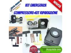 MINI COMPRESSORE EMERGENZA AUTO KIT