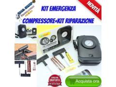 MINI COMPRESSORE EMERGENZA AUTO KIT