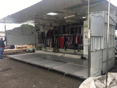 autocarro euro cargo 80.18 negozio auto con pedana idraulica altezza cm da terra 25 modello fiat