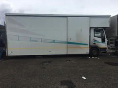 autocarro euro cargo 80.18 negozio auto con pedana idraulica altezza cm da terra 25 modello fiat