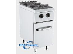 Cucina a gas 2 fuochi e anta