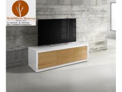 Mobili Rustici Moderni Credenza Porta tv moderno bicolore Cod 256M
