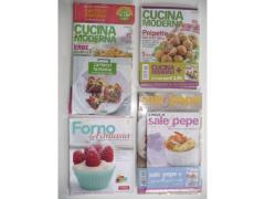 Riviste ricette cucina gastronomia dolci salate