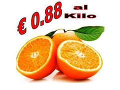 ARANCE NAVELINA CALABRESE AD €0.88/KG