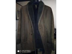 Cappotto di Vero Montone Shearling taglia 48