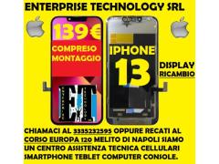 IPHONE 14 display Compreso Montaggio OEM composto da materiale originale