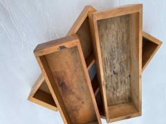 Cassetto in legno per macchina da cucire