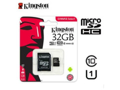 Micro SD 8GB 16GB 32GB 64GB 128GB Kingston Memoria MicroSD Memory Card 16 GB + adattatore Stock / 1