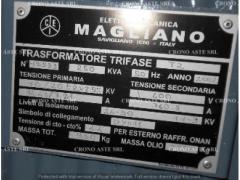 N. 1 TRASFORMATORE TRIFASE T2 N. 1 SELEZIONATORE QUADRO