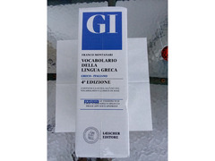 DIZIONARIO DI GRECO GI