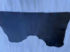 Scampolo pelle a vacchetta liscia colore Nero – SP. 3,0