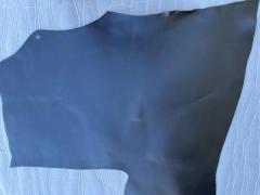 Scampolo pelle a vacchetta colore Nero – sp.2,8