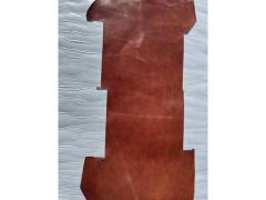Scampolo pelle a vegetale cognac anilina – SP 2.2