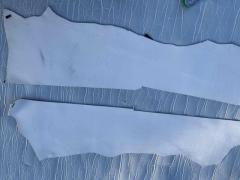 Scampoli pelle vegetale colore bianco SP.2,5