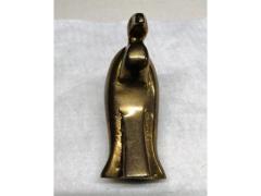 cervo e condor in bronzo