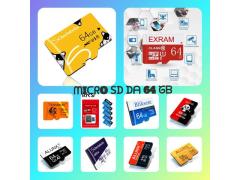10 MICRO SD CARD DA 64 Gb