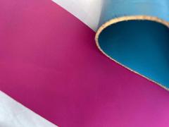 Strisce pelle vegetale cobalto e fucsia  - SP 2,2 MM