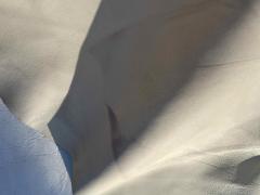 Pellame bianco nappato per creazioni artistiche